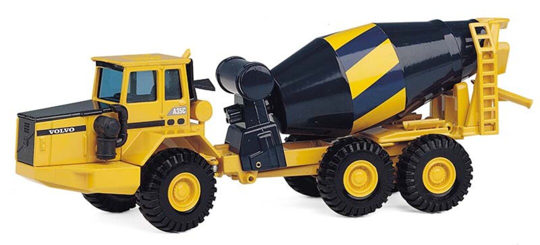 VOLVO A-35C アーティキュレート木材運搬車(1/50)ボルボ Joal Volvo A35C Articulated Concrete Mixer _ Joal Diecast 1:50
