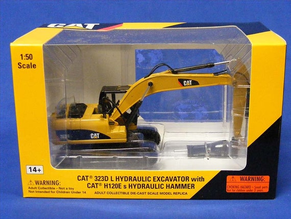 Caterpillar 323D Track Excavator Demolition Hammer - Etsy