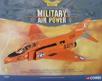 Avión drone McDonnell Phantom QF-4B US Navy de Corgi escala 1:72