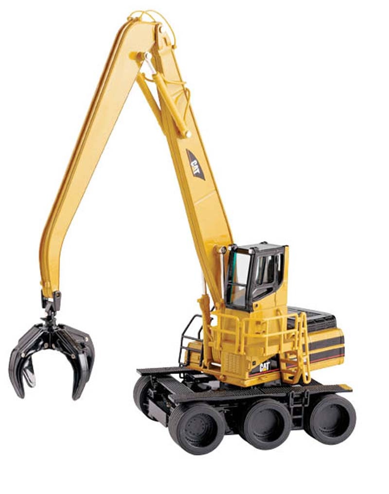 ミニカー CAT 345B MATERIAL HANDLER 1/50 Norscot Cat W345B Series II Material Handler on Wheels 1:50 Scale