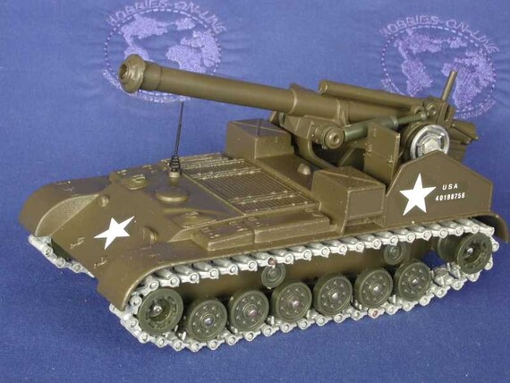 M41 105MM Self Propelled Gun - Solido 1:50 Scaled Diecast Model