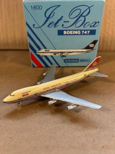 schabak1⁄600パンアメリカン航空B747SP Schabak Model “Jet Box” 1⁄600