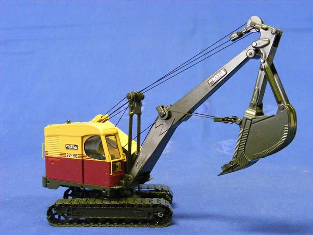 Ruston-Bucyrus 22-RB Crane, Dragline Metal Tracks - EMD 1:50 Scale #T003.1 New E - Foto 10