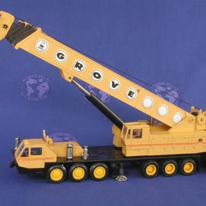 先着1名！　1/55 NZG GROVE TM1500 絶版ミニカー　模型 1/55 NZG GROVE TM1500 絶版ミニカー ダイキャスト 模型