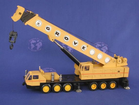 Grove TM1500 Truck Crane by NZG in 1:55 Scale Diecast - Etsy