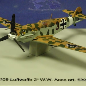 CDC Armor BF-109 Luftwaffe WWII Aces par Franklin Mint échelle 1:100 moulé sous pression