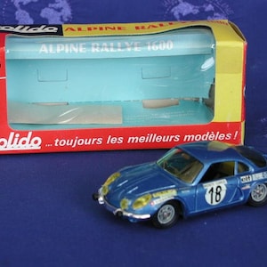 Alpine 1600 Rallye - Solido 1:43 scale diecast