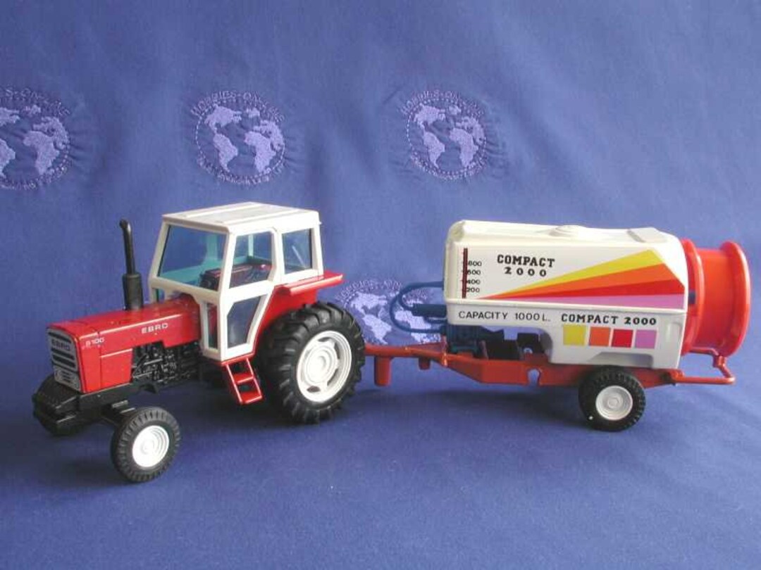 Ebro 6100 Tractor/ Sprayer red Joal 150 Scale Diecast Model Etsy