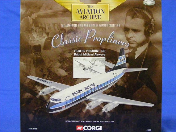 Corgi 1/144 Vickers Viscount 英国航空 【公式通販】