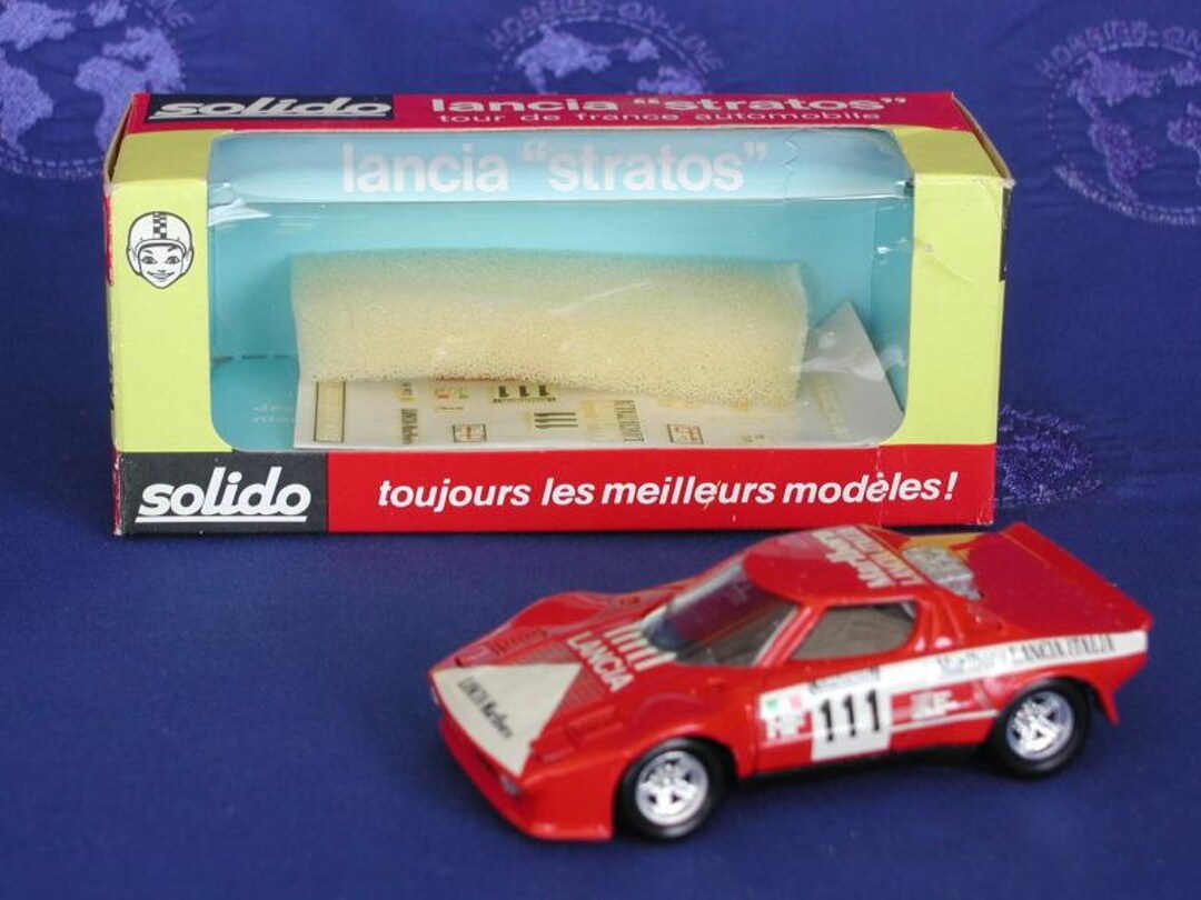 Lancia Stratos N73 Solido 1/43 – Miniature Die-cast D'occasion