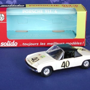Porsche 914 Rallye- Solido 1:43 scale diecast