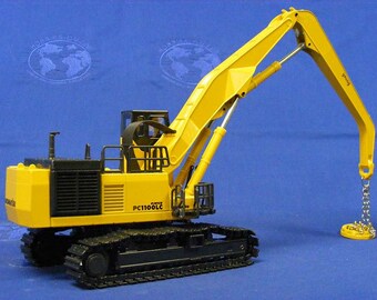 Komatsu PC1100-6 With Magnet Attachment - Joal 1:50 Scale Diecast