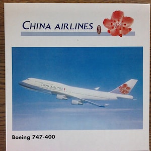 BOEING 747-400 CHINA AIRLINES in 1:500 scale diecast