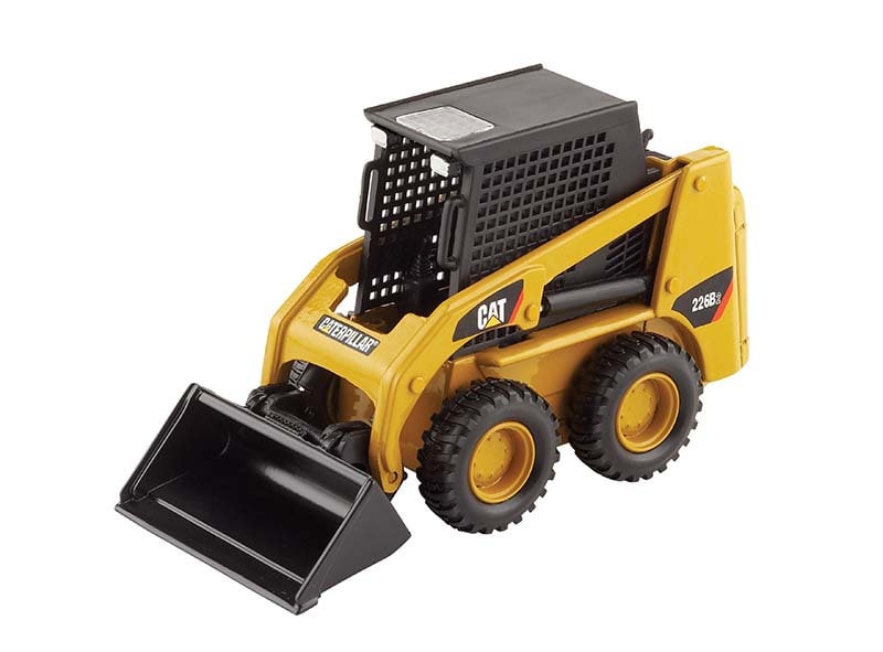 Norscot Caterpillar 226 Skid Steer Loader + 3 Attachments 1:32