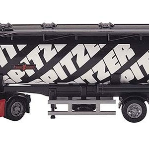 Remorque à poudre en vrac MB Actros + Spitzer - Joal miniature à l&#39;échelle 1:50