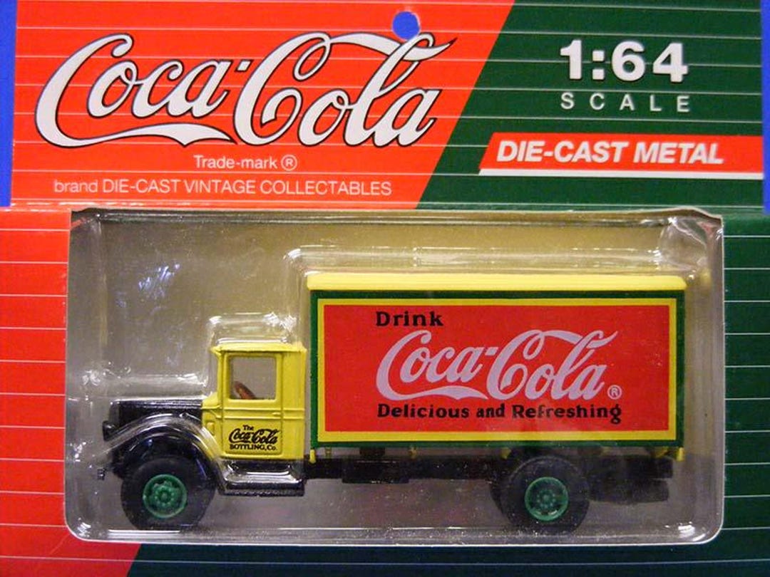 Mack BM COCA COLA Box Van in 1:64 Scale Diecast by Hartoy - Etsy