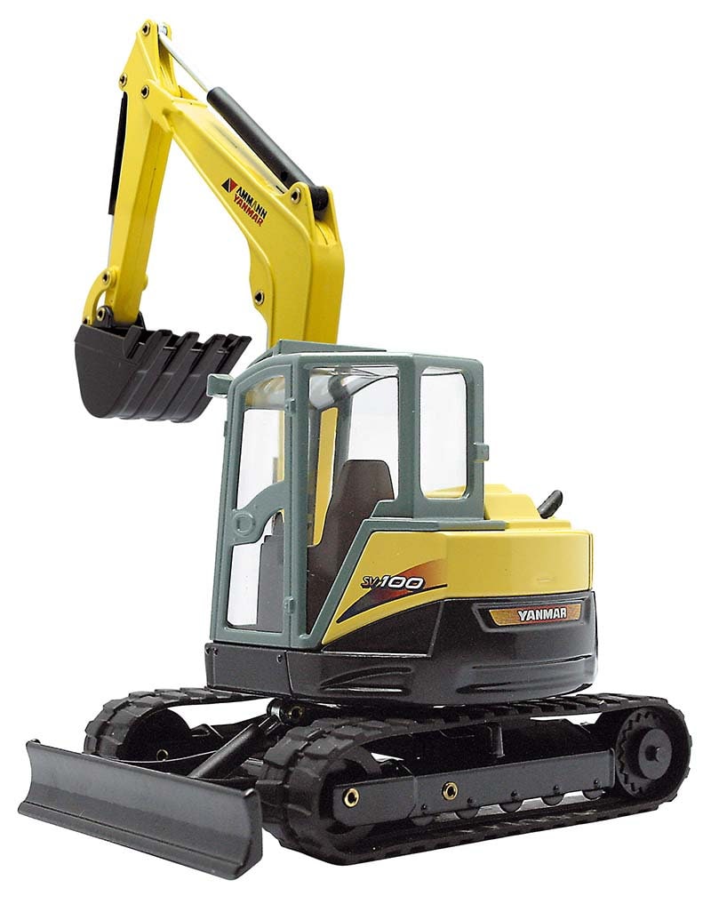 Ammann-Yanmar SV100 mini excavator - Joal 1:32 scale diecast model