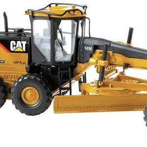 Norscot Caterpillar 14M motor grader 1:50 scale diecast