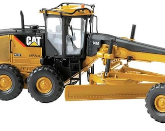 Norscot Caterpillar 14M motor grader 1:50 scale diecast