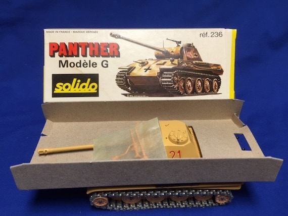 Solido Militaire Armée SB 1/50 - Char Tank Panther G 132 Désert Sable