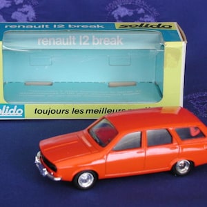 Renault 12 - Solido 1:43 scale diecast