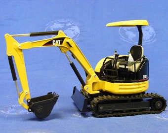 Caterpillar 303CR Track Mini Excavator in 1 22 Scale Diecast by Goodswave of Japan Etsy
