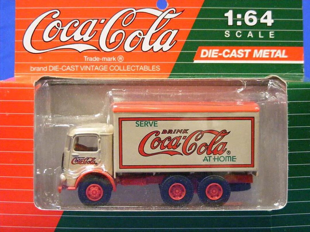 Mack CJ Box Van Coca Cola Delivery Truck In 1 64 Scale Diecast By Mack cj box van coca cola delivery truck in 1 64 scale diecast by