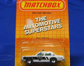 Matchbox Ford LTD police car