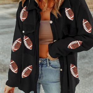 Football sequin jackets
