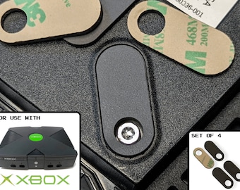 Original Xbox replacement rubber feet w/ screw hole