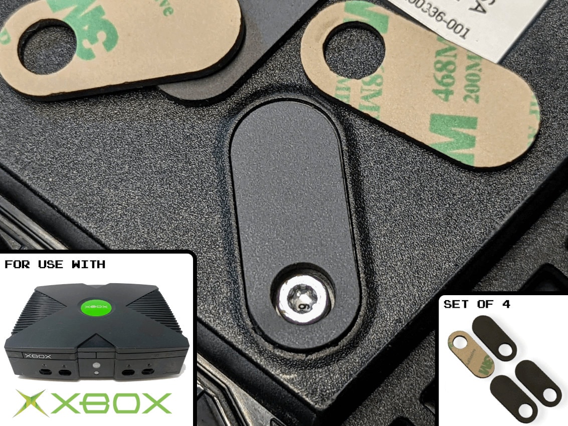Original Xbox Replacement Rubber Feet W/ Screw Hole Etsy