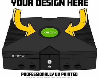 Custom Original Xbox Jewel | Personalized Acrylic Xbox Jewel | UV Printed Replacement Badge | Your Art or Custom Design