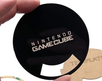 GameCube “SpaceWorld 2000” Jewel – Transparent Window Acrylic Replacement – Tribute Mod Design