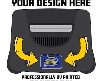 Custom Nintendo 64 Expansion Pak Cover | Personalized N64 Memory Cover | UV Printed Replacement | Your Art or Custom Design