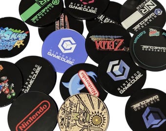 Custom GameCube Jewel – UV Printed Full Color Acrylic Replacement – Personalized Mod Upgrade