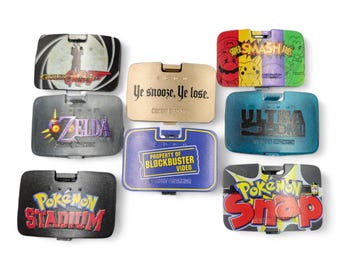 Custom UV Printed N64 Expansion Cover – NOT a Sticker – Snap-In Plastic Replacement