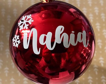 Bolas de Navidad personalizadas