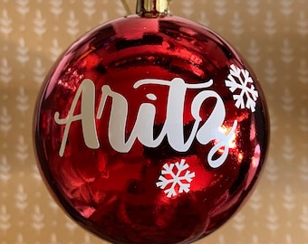 Bolas de Navidad personalizadas