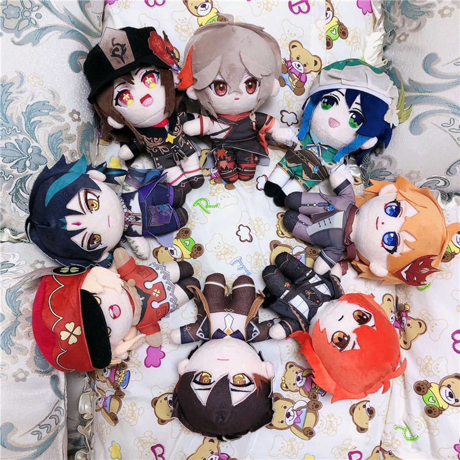 Genshin Impacts Plush Genshin Character Plushies Boys Griptok Etsy