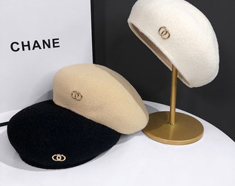 Centenarios Hipster Beret Cap Autumn Wool Ladies Washed Denim Mens Casual Old Tassel Fashion Forward Cap Cap` Centenarios Hipster Beret Cap Autumn Wool Ladies Washed Denim Mens Casual Old Tassel Fashion Forward Cap Cap`