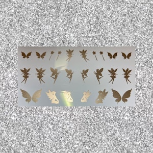 Märchenhafte Nail Art Sticker Abziehbilder