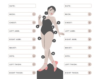 FREE Body Measurement Chart