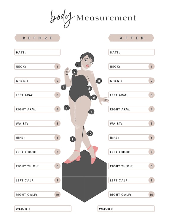 How To Take Body Measurements For Weight Loss Progress