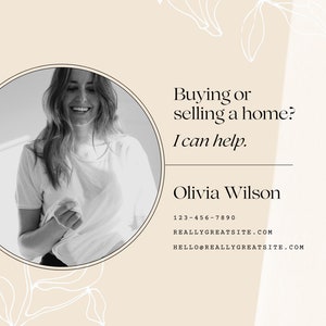 About Me Realtor, About Me Page, Real Estate Bio, About Me Template, About Me Printable, Real Estate Agent Announcement, Real Estate Canva image 2