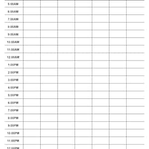 Time Log Printable, Task Tracker, Timesheet Printable, Project Time Log, Task Time Log, Time Tracker, Activity Tracker, Hourly Schedule