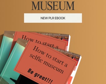 Launch Your Dream Selfie Museum, plr ebook, launch your business, marketing strategies, digital product, resell rights, editable content