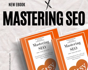 Mastering Seo and tags on Etsy, Ebook Etsy, Ebook Template for Etsy, Etsy Ebooks Templates, Ebook Guide, Etsy Ebooks, Ebooks, how to