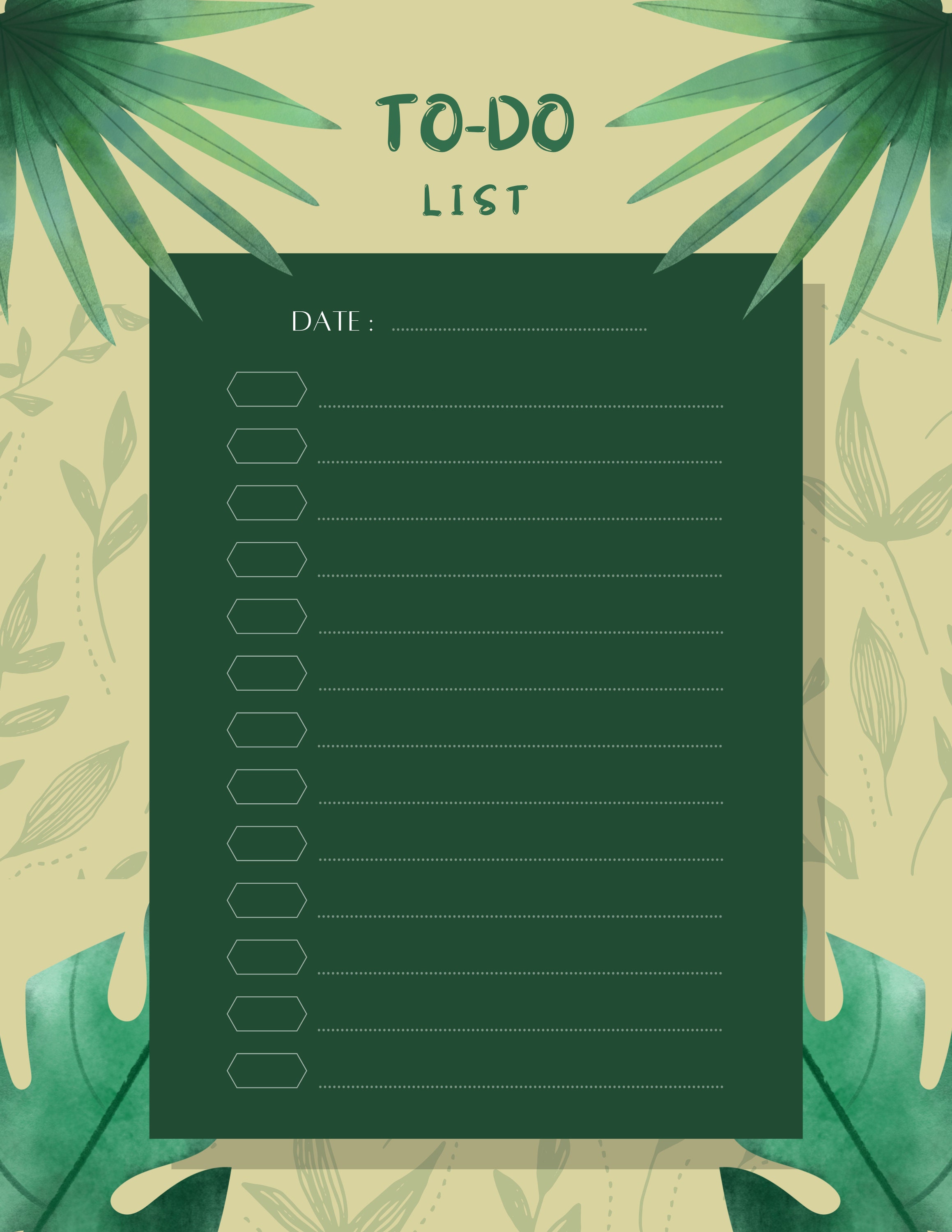 To Do List Printable Free Download