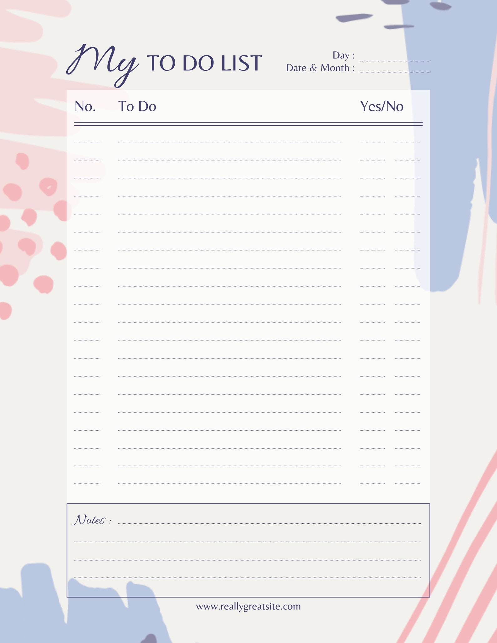 To Do List Printable, to Do List Planner Page, Productivity Planner, to