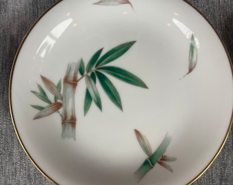 Noritake CANTON Bamboo China 6 Side Plates Asian Influence Dinnerware